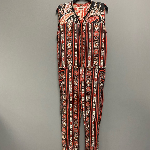 Isabel Marant Etoile Tad Paisley Print Jumpsuit-Size Medium - Picture 3 of 12